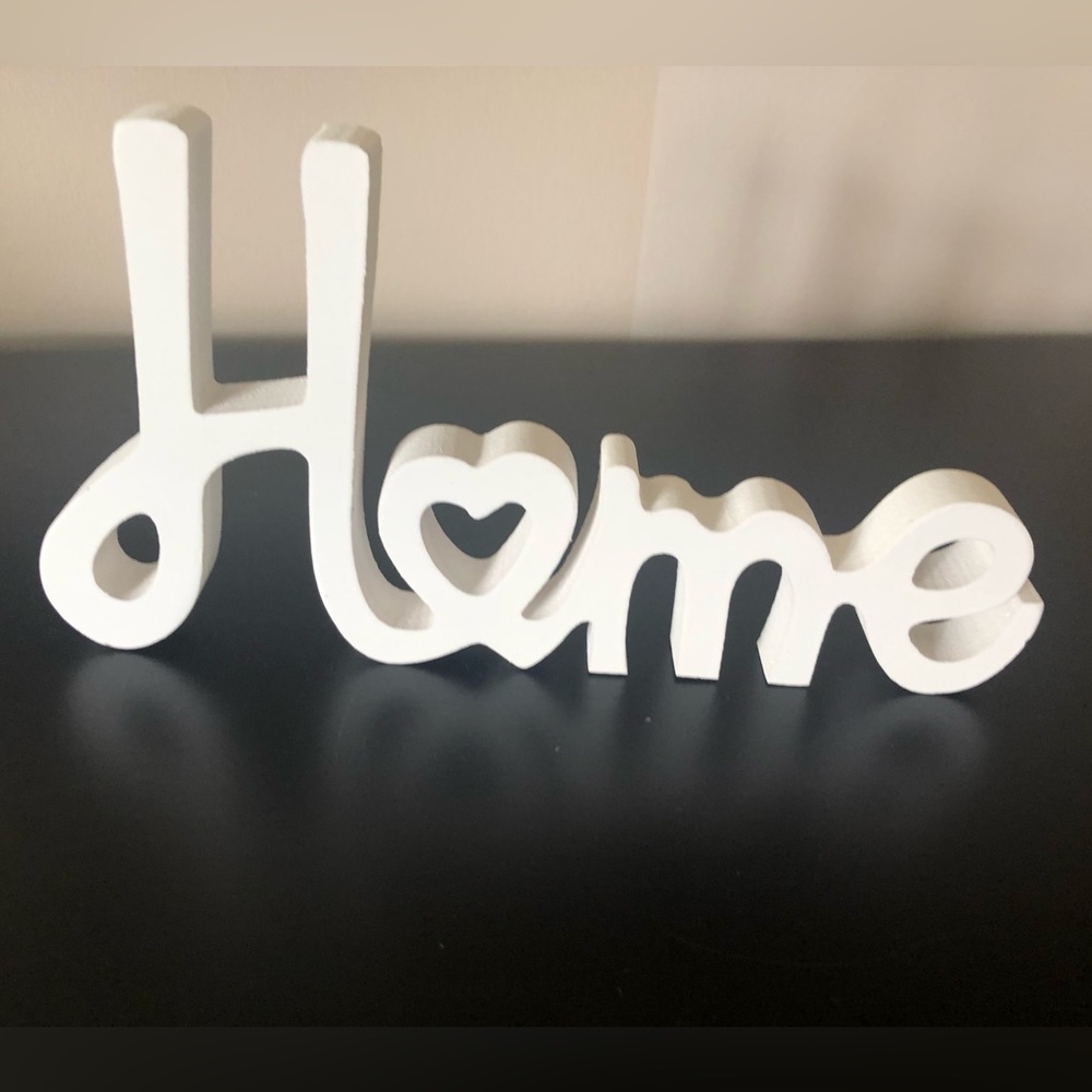 Decor Sign “Home” 🤍 - Picture 1 of 6